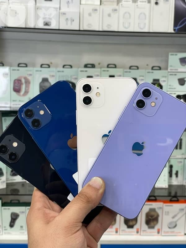 iPhone 12 64GB-128GB-256GB  like new 0