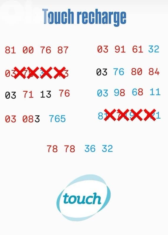 touch and alfa special numbers hot prices 1