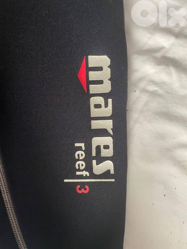 Mares Reef 3mm wetsuit - like new 1