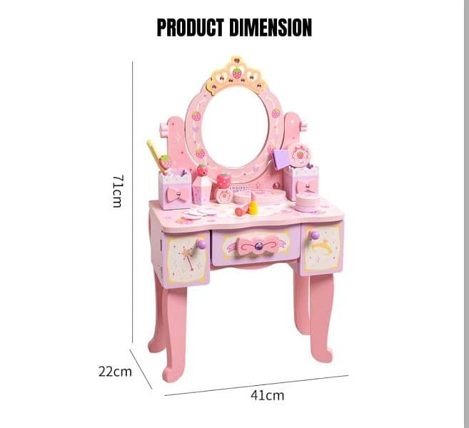 Strawberry Princess Dresser 6