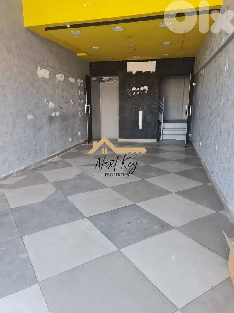 Shop for rent in Jdeideh محل للإيجار في الجديدة NKP#137 0