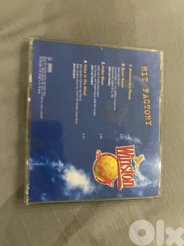 super rare winston fun factory cigarrette box shaped cd 2