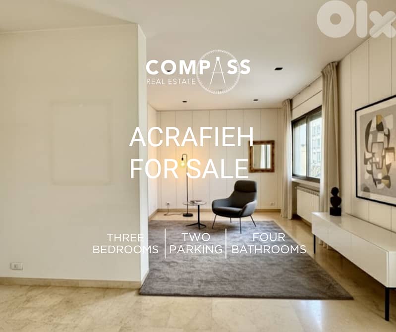 Amazing 285 sqm apartment in Carré D’Or - Achrafieh 0