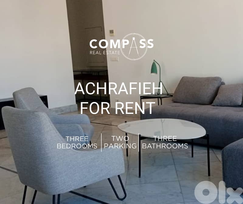 ully furnished apartment in Achrafieh 200sqm FOR RENT 0