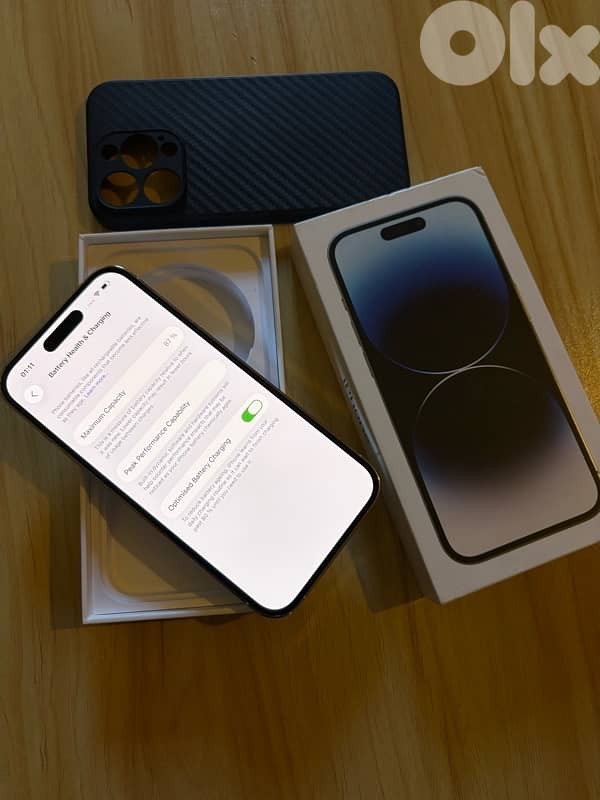 iphone 14 pro 256gb 87% battery 4
