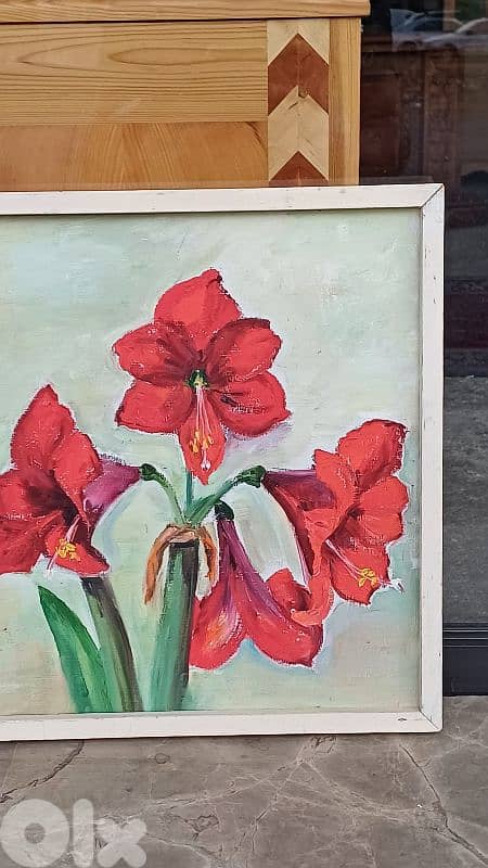 لوحة رسم زيتي اوروبية 2
