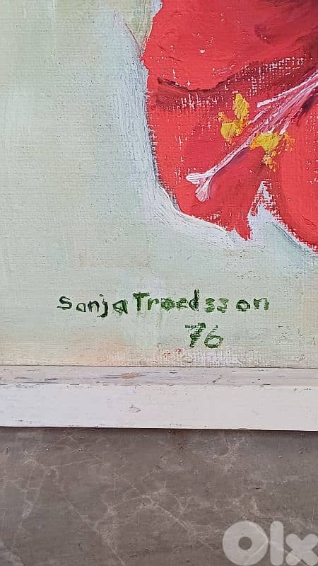 لوحة رسم زيتي اوروبية 5