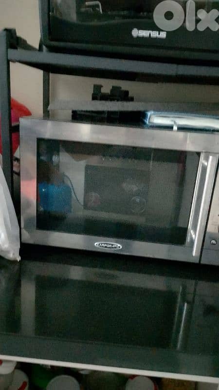 tv lG and microwave campomatic 1