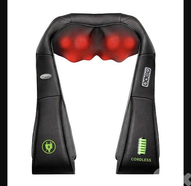 Cotsoco wireless neck massager Shiatsu massage device+heat/4$ delivery 8
