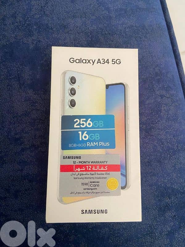 samsung A34 5G used 3