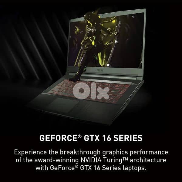 MSI GV15-11SC-633 Ci5 11Th Gen 8GB Ram 256GB SSD 144Hz GTX 1650 MAX-Q 5