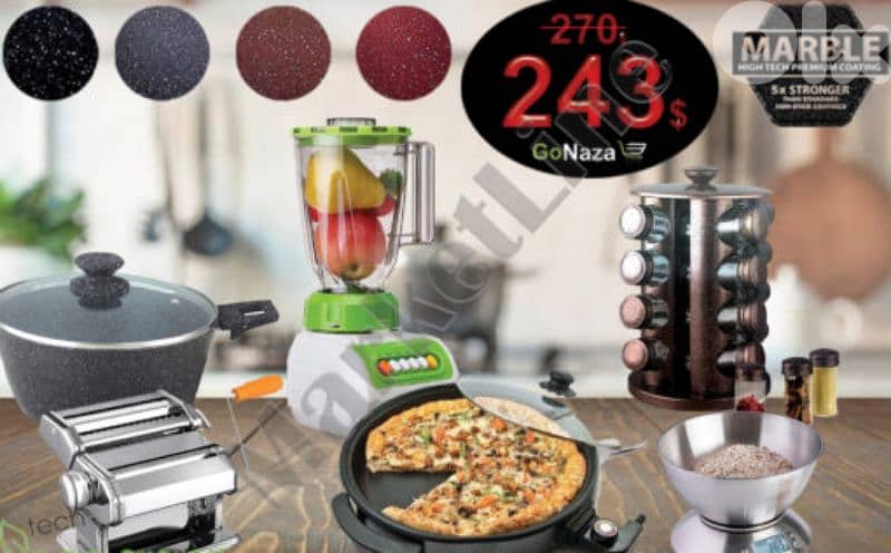 OFFER-FRYER+CANISTER+PIZZA+BLENDER+PASTA+SCALE 0