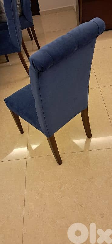 8 dining chairs