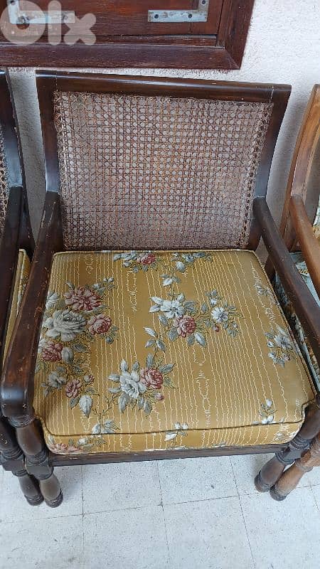 8 Armchairs with cushions 3