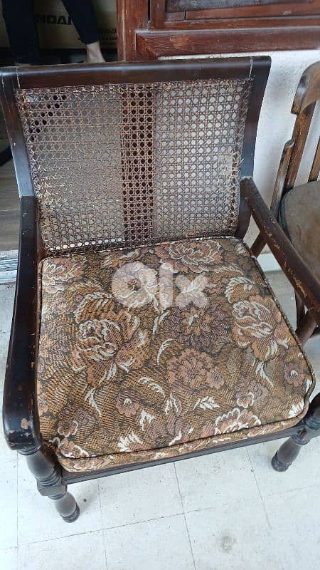 8 Armchairs with cushions 7