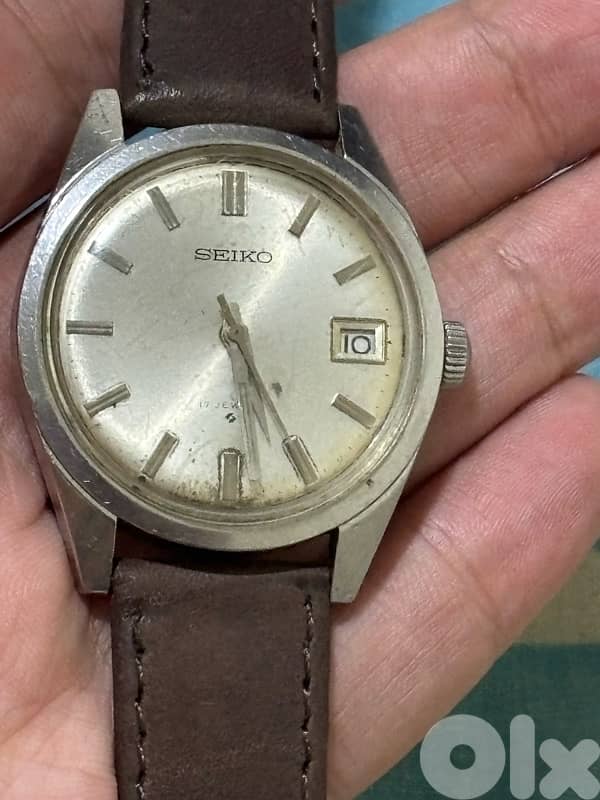Vintage Rare Seiko Automatic Manual-Wind 1
