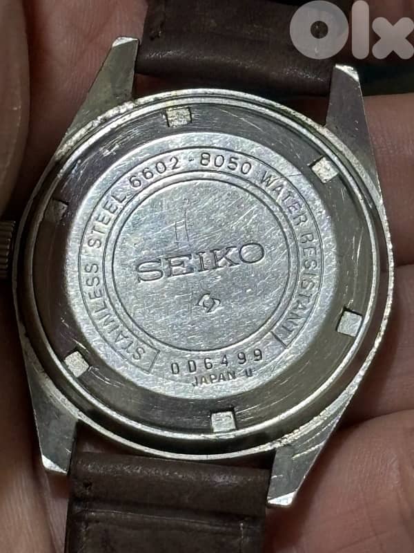 Vintage Rare Seiko Automatic Manual-Wind 3