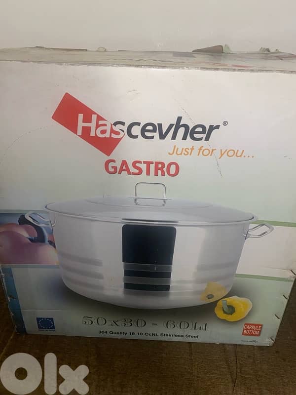 2 HASCEVHER GASTRO pot 2 sizes 4