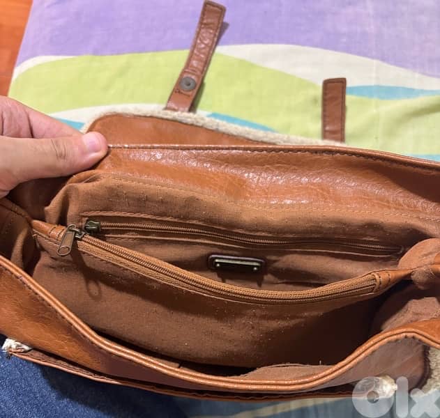 ALDO bag brown Faux-Leather 3