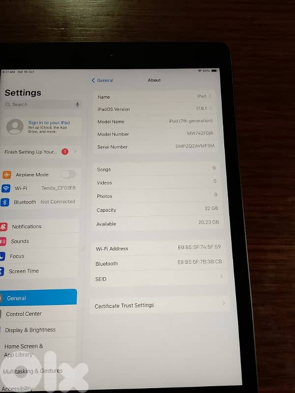 Apple ipad 7 4
