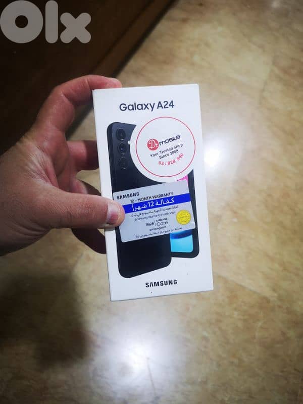 Samsung Galaxy A24 ( 16 Gb Ram and 128 Gb Memory) used like New 0