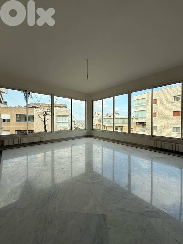 Very Spacious and Luminous Apartment for rent in Hazmieh nice location 0