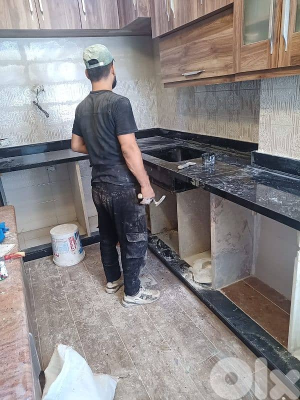 معلم بلاط وحجر ومجالي 0