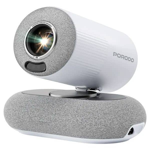 Porodo Lumacast Smart Full HD Projector Auto Focus & Keystone 0