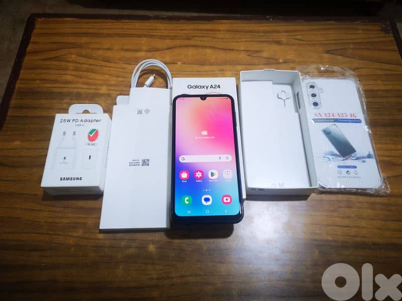 Samsung Galaxy A24 ( 16 Gb Ram and 128 Gb Memory) used like New 2