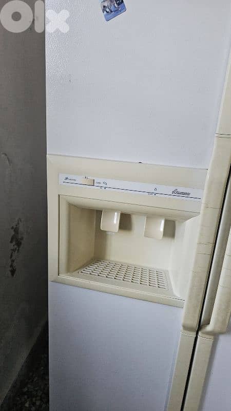 Amana side by side fridge 2