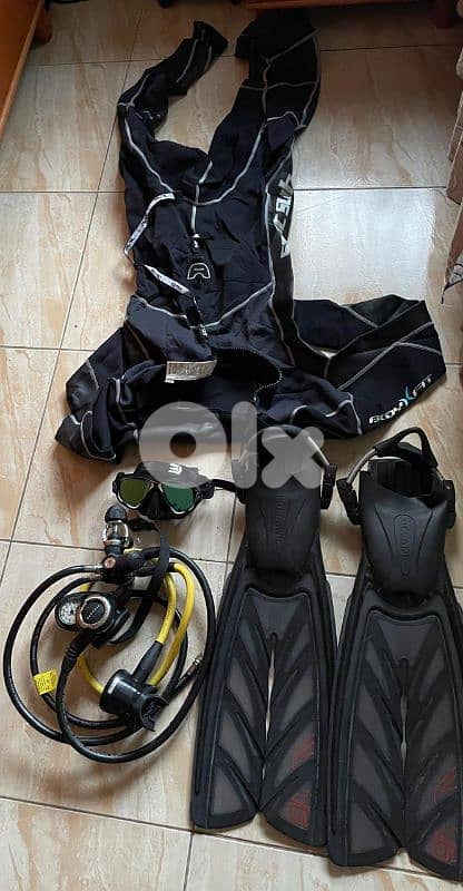 Full Scuba Diving Set – Like New (BEUCHAT, OCEANIC, BODY GLOVE, AKONA) 2