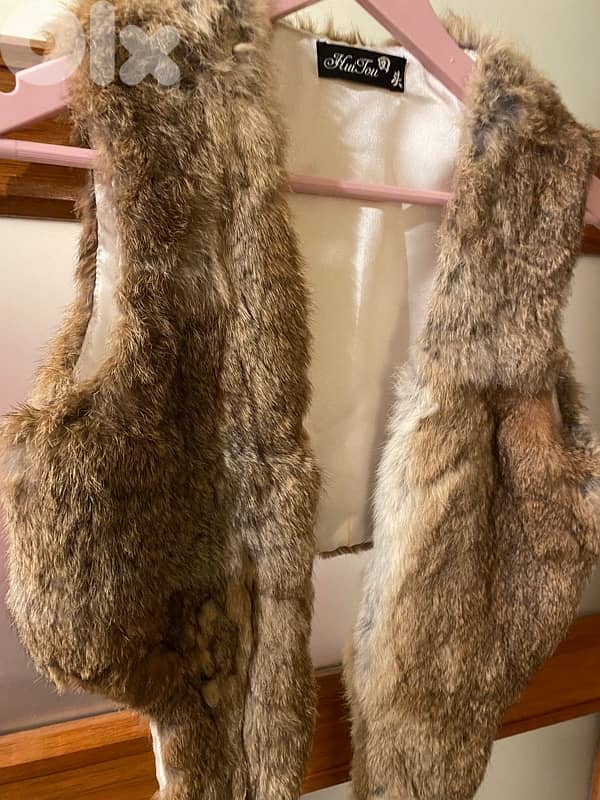 real fur gilet 0