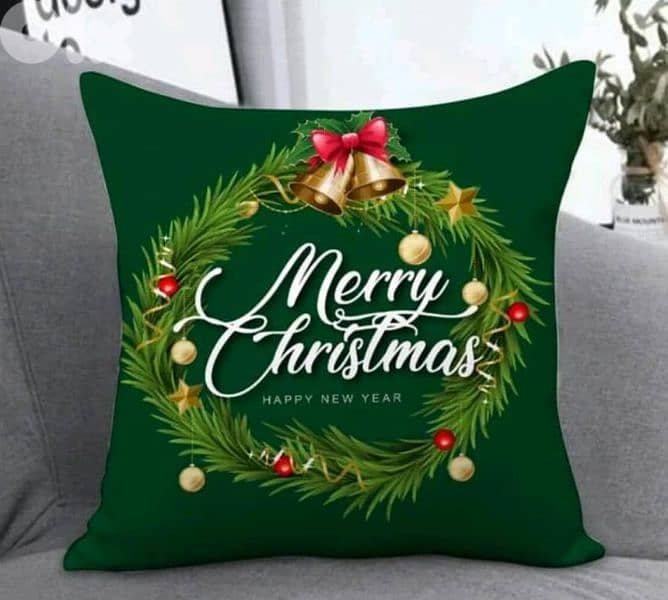 8 pieces Christmas pillow cover 1