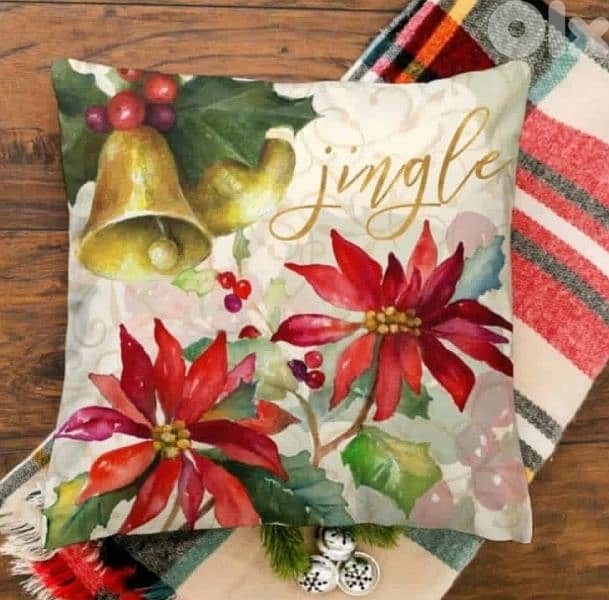 8 pieces Christmas pillow cover 6