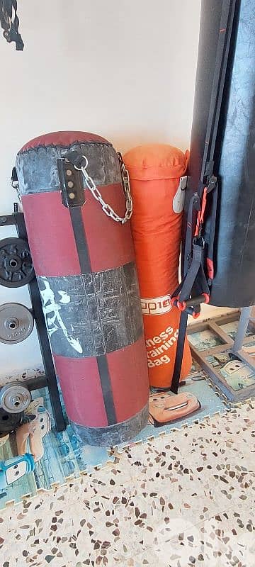 2 Boxing bags 0