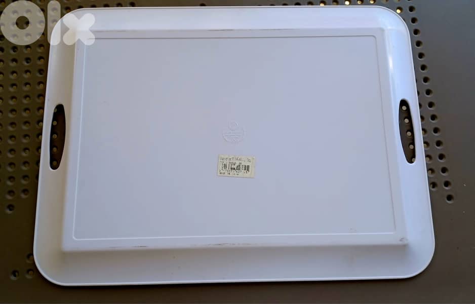 Two Decorative Green Serving Trays - 50x37 cm 2