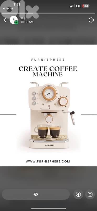CREATE THERA MATT RETRO Espresso Maker 3