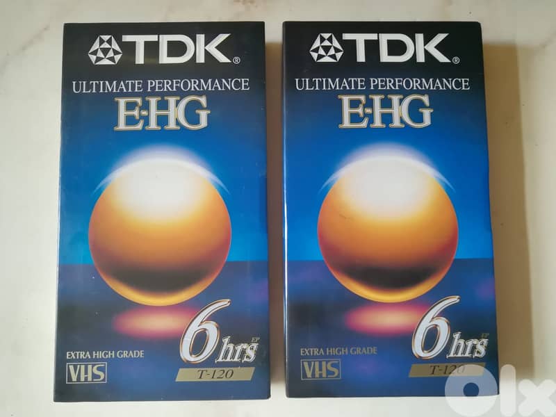 Brand new VHS Tapes for VCR recording starting 4$ ask for brand & pric 0