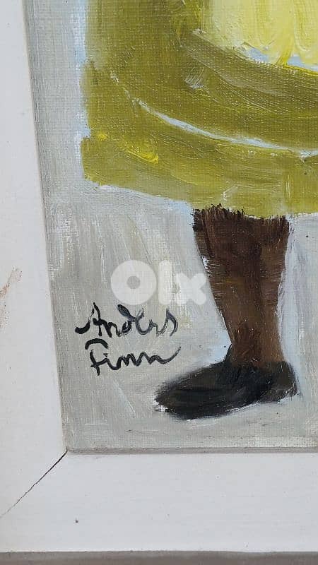 لوحة رسم زيتي اوروبية 7