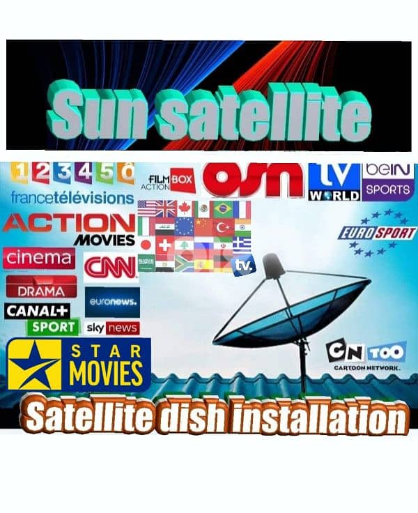 ستلايت لبنان تركيب الستلايت الدش دش ساتلايت 0
