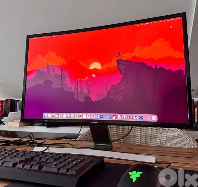 Full Razer PC Setup (Monitor+Keyboard+Mouse+Hub (Great Condition) 1