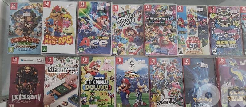 Nintendo Switch Used games 0