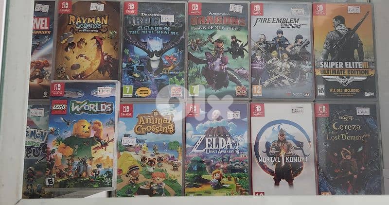 Nintendo Switch Used games 3