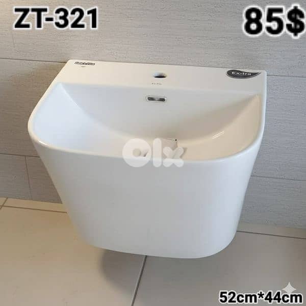 Wall hung sinks. مغاسل تعليق بالحيط 3