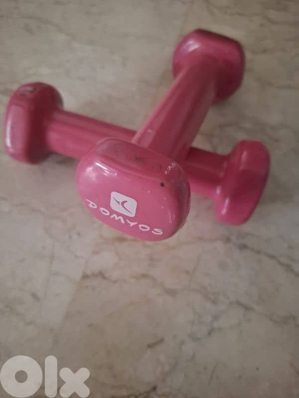 Domyos dumb bells Decathlon 2