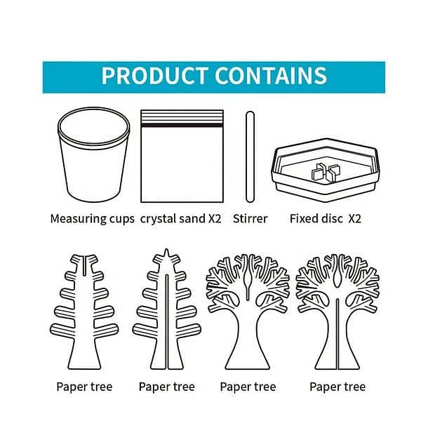 Crystal Trees STEM 1