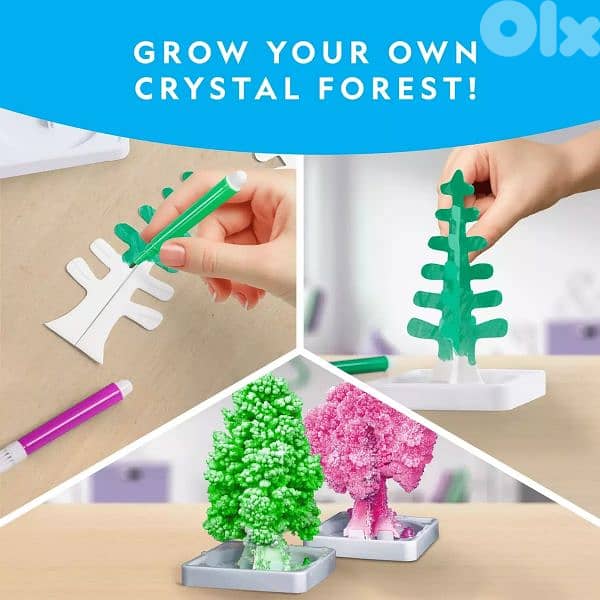 Crystal Trees STEM 3