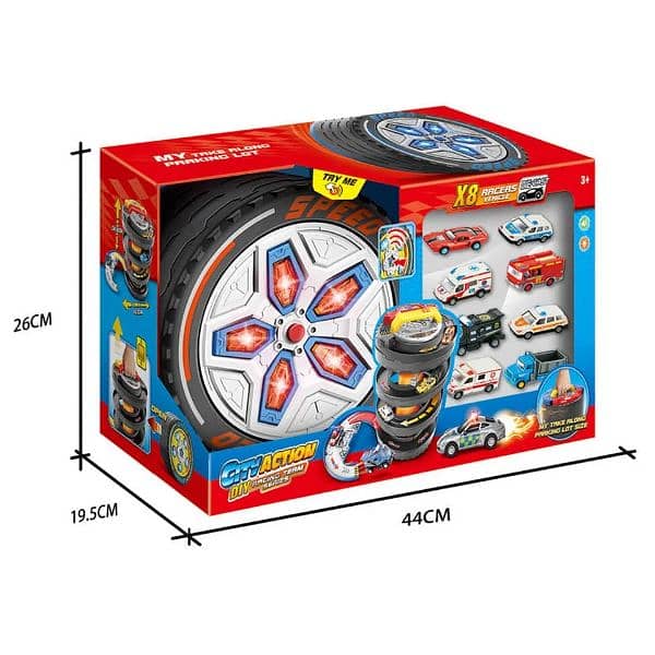 Action City Racing Team series DIY Track 3