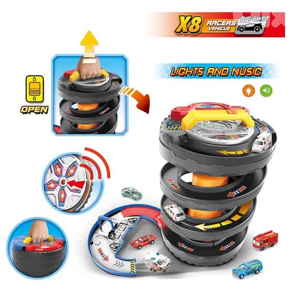 Action City Racing Team series DIY Track 4