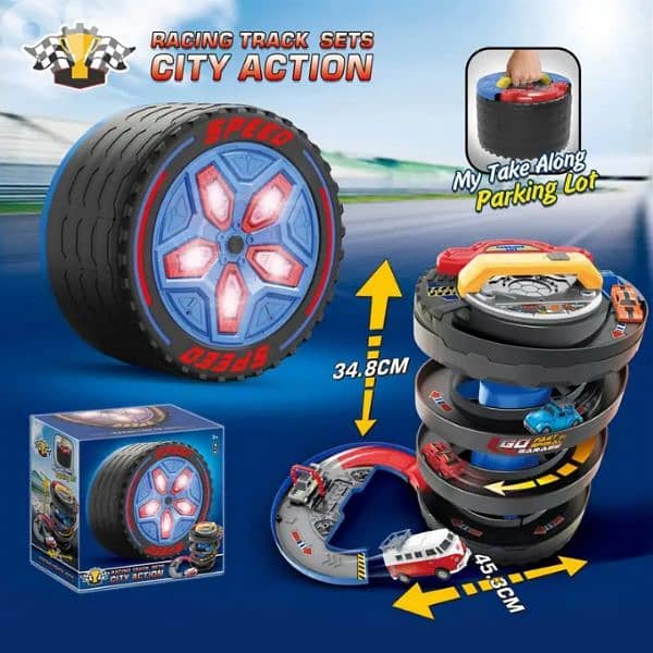 Action City Racing Team series DIY Track 10